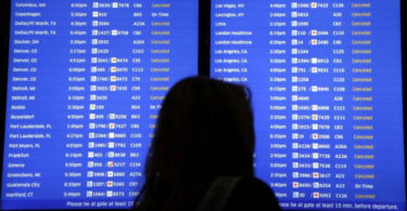 El sarampión viaja en avión