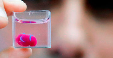 Presentan corazón impreso en 3D a partir de tejido humano