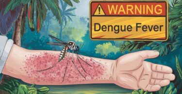 Ilustración Dengue en continente americano_Ideogram