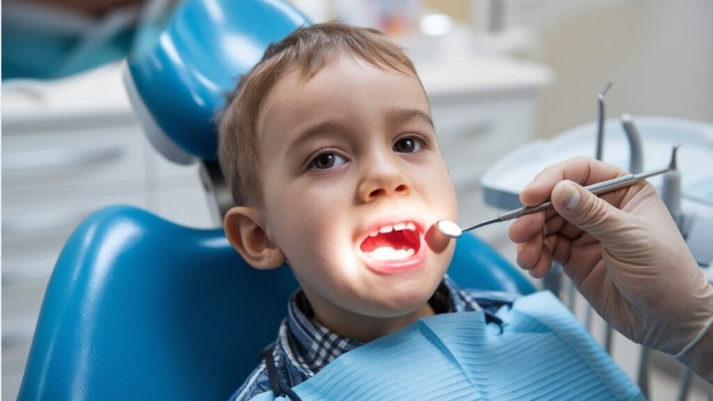 Niños en dentista_Ideogram